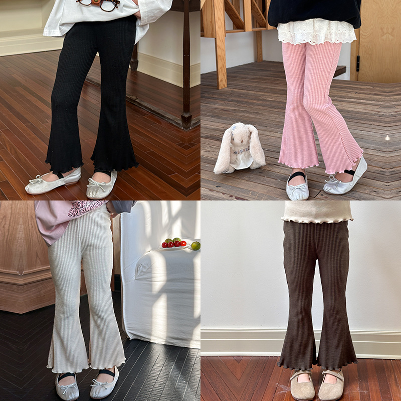 2024★春秋新作★韓国風ベビー服★ズボン★90cm〜160cm 5色