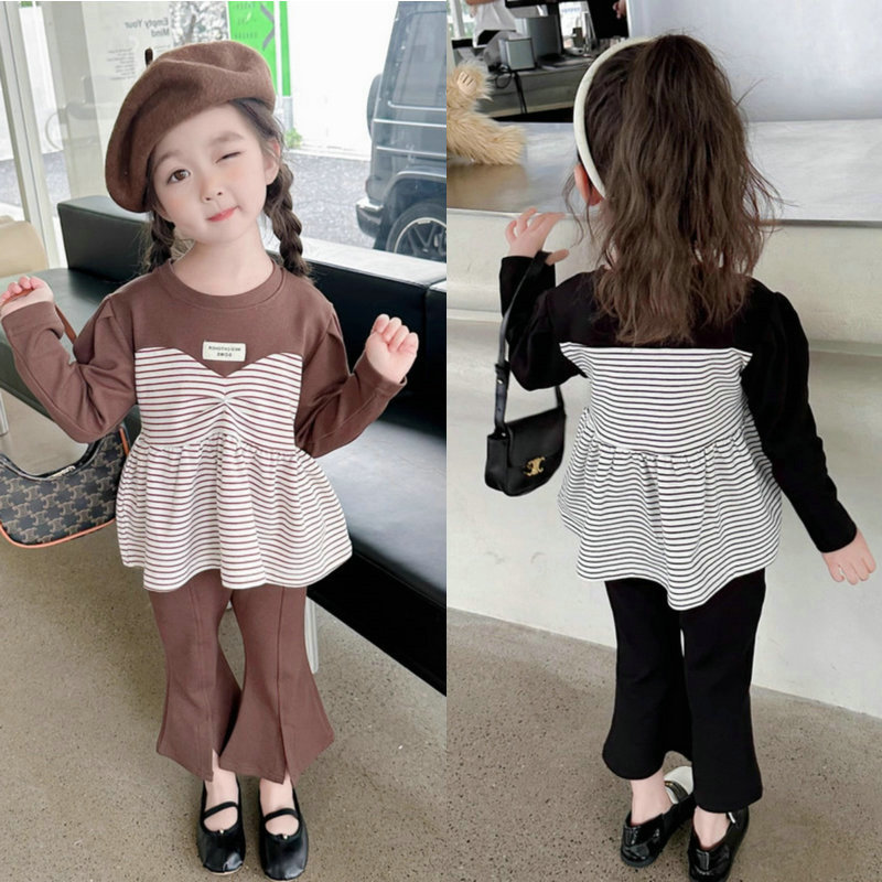 2024新品★子供服　セットアップ★5/95-100cm〜13/120-130cm 2色