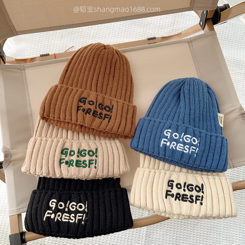 「2024」子供用★帽子★ニット帽子★キッズ★暖かい★韓国風★5色