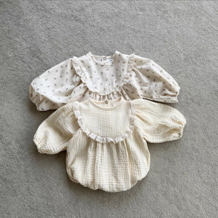 2024新入荷★ベビー服　ロンパース★66cm〜90cm 2色