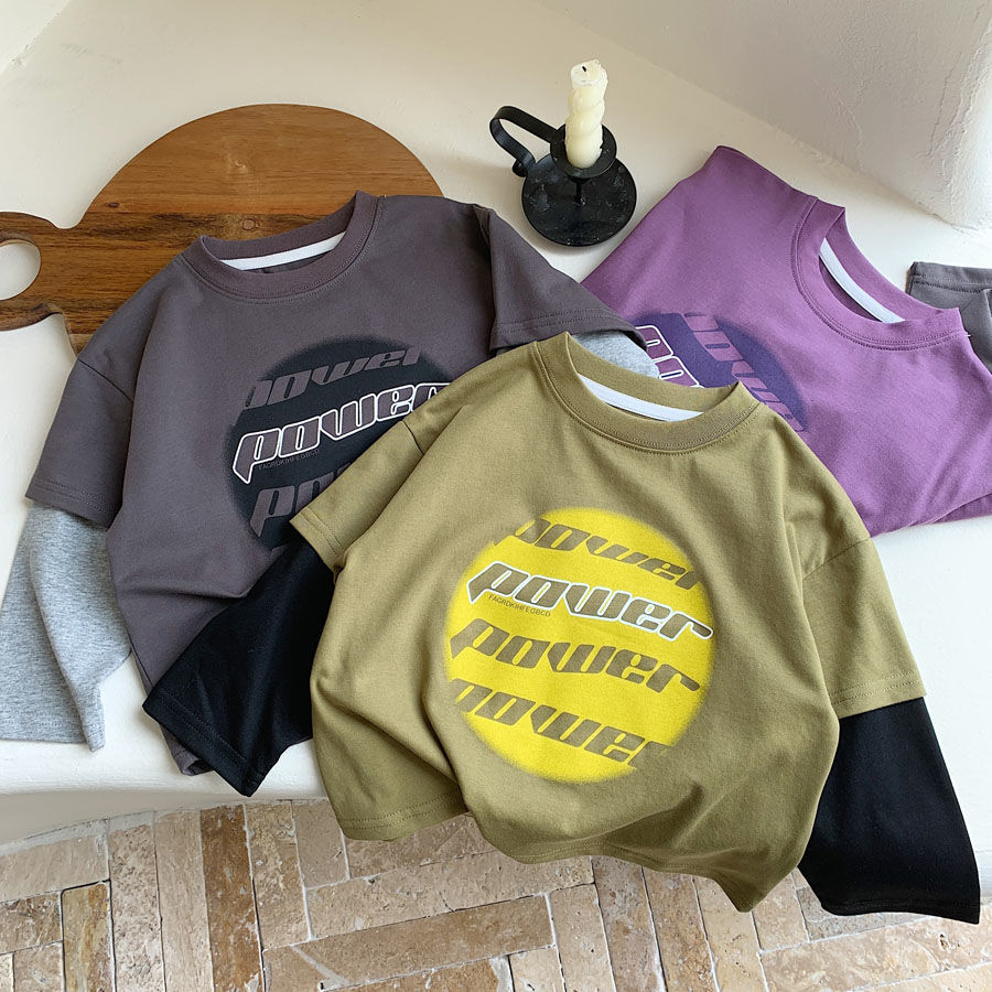 「2024」子供服★トップス★Tシャツ★韓国風子供服★3色90cm〜140cm