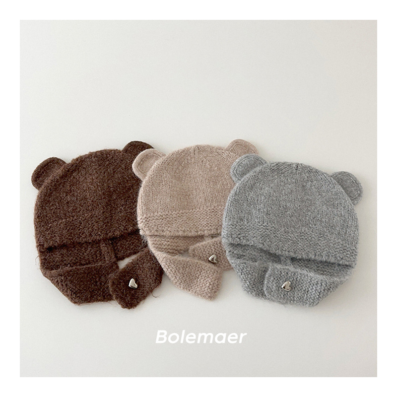 2024年新品★子供用★ニット帽子　ハット★ 5色