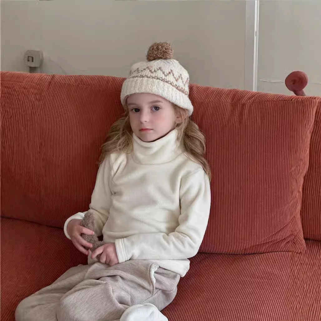 2024秋冬新品HL★子供服　トップス★90cm〜140cm 3色