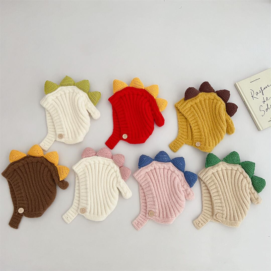 「2024」子供用★帽子★ニット帽子★ベビー★耳カバー★暖かい★7色