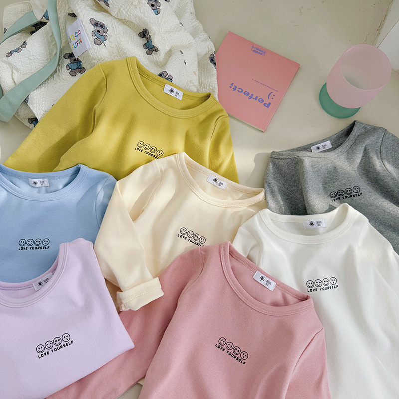 2024秋新作★子供服　トップス★90cm〜150cm 7色