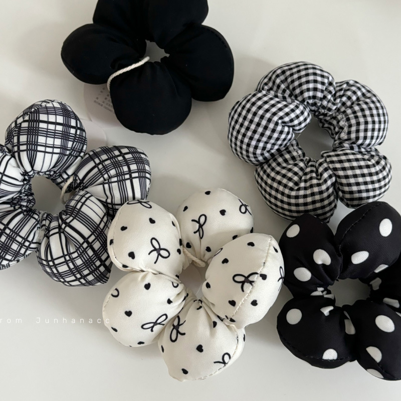 2024新品★髪飾り　アクセサリー　ヘアゴム　シュシュ★5色