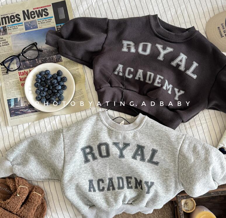 2024秋冬新品★子供服　トレーナー　トップス★80cm〜130cm 2色