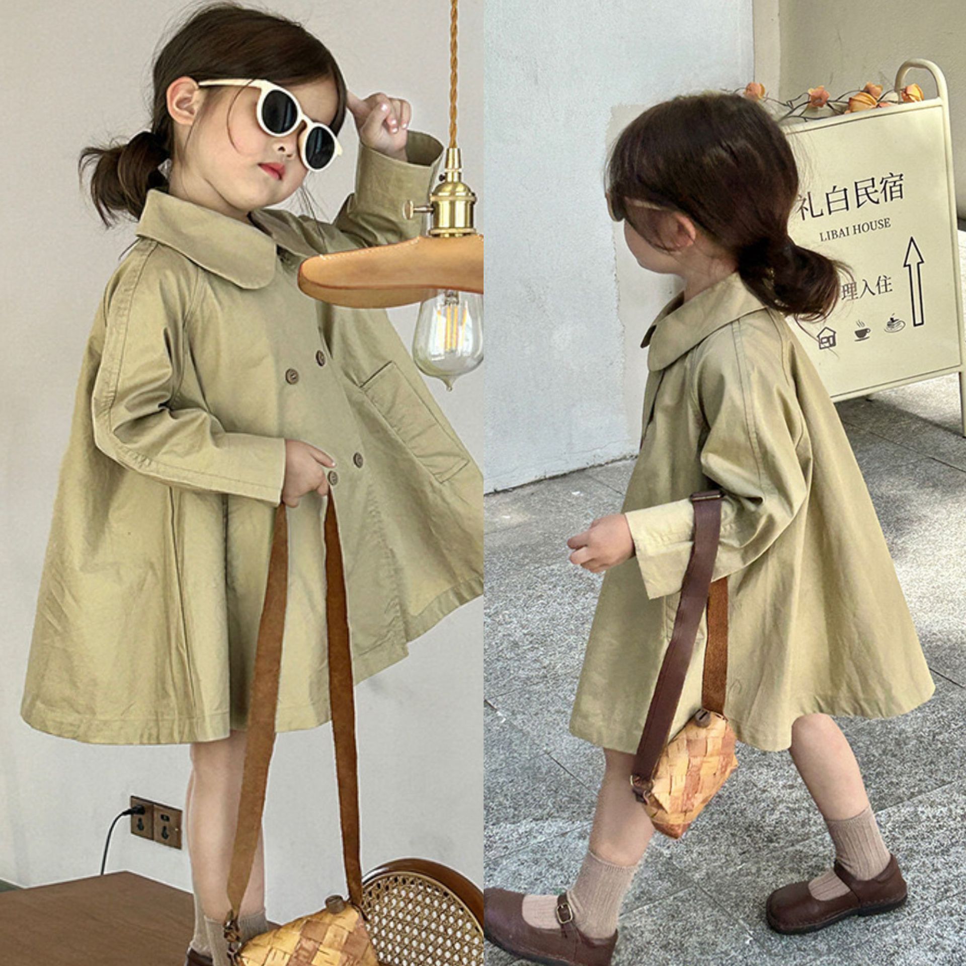 「2024」子供服★トップス★コート★韓国風子供服★7#〜15#