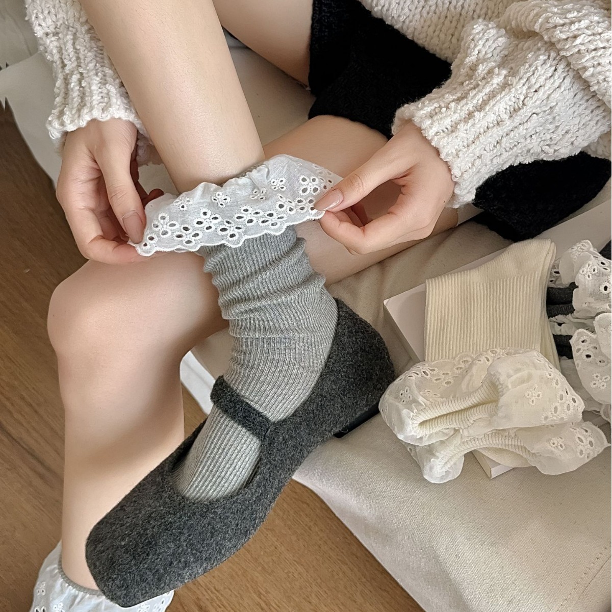 2024★ソックス★大人靴下★ 5色