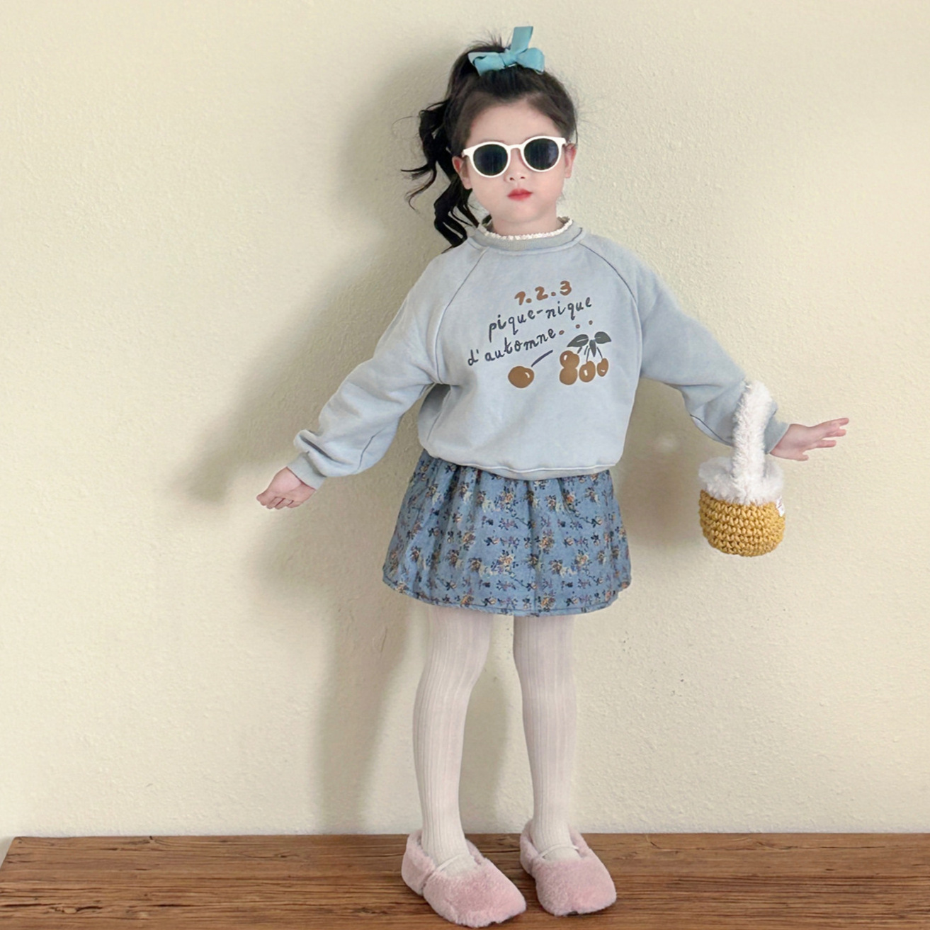 2024秋冬新品★子供服　厚手トレーナー　トップス★90cm〜140cm