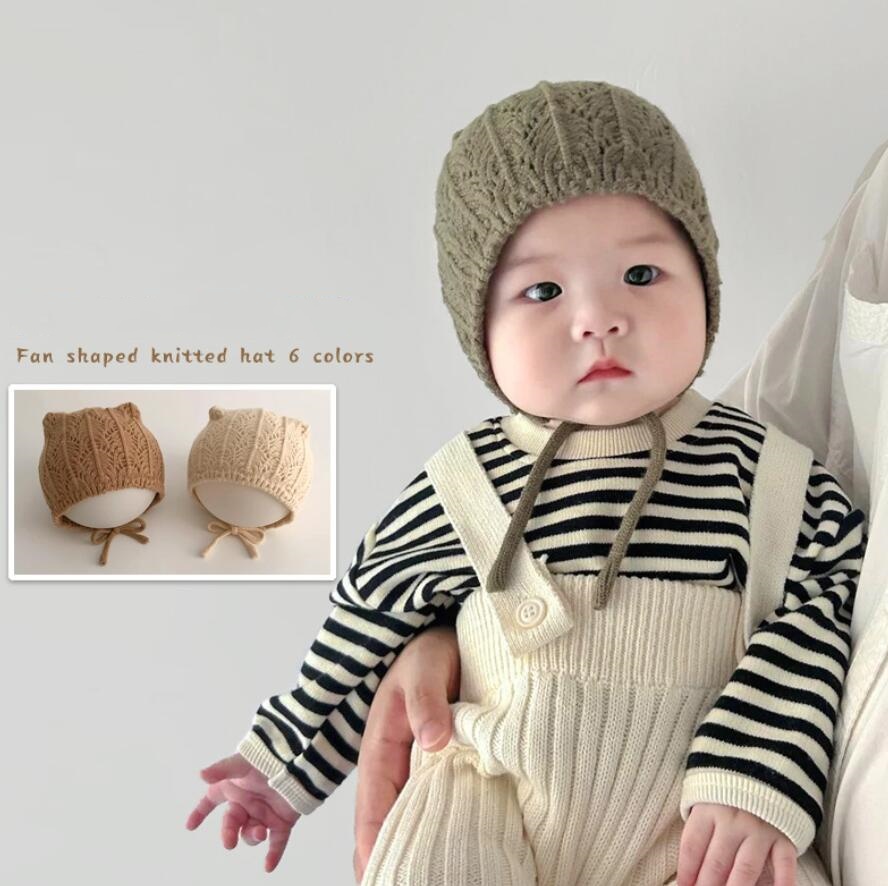 「2024」子供用★帽子★ニット帽子★耳カバー★キッズ★可愛い★6色