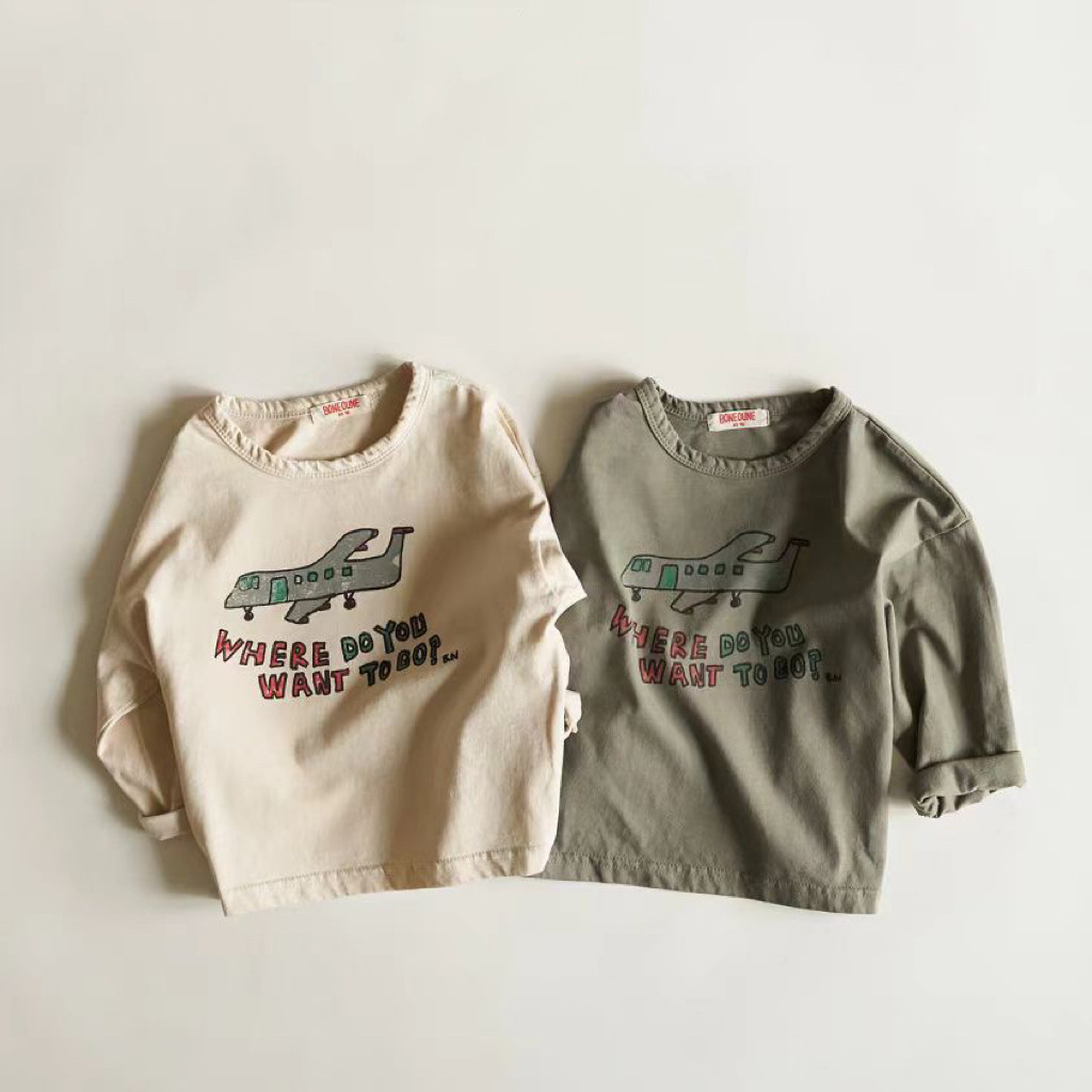 2024新作★子供服　長袖トップス★73CM〜120cm 2色