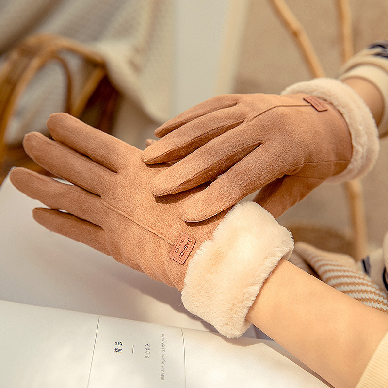 手袋★レディース　手袋  ★冬用手袋★厚手　防寒　暖かい手袋★アウトドア★6色