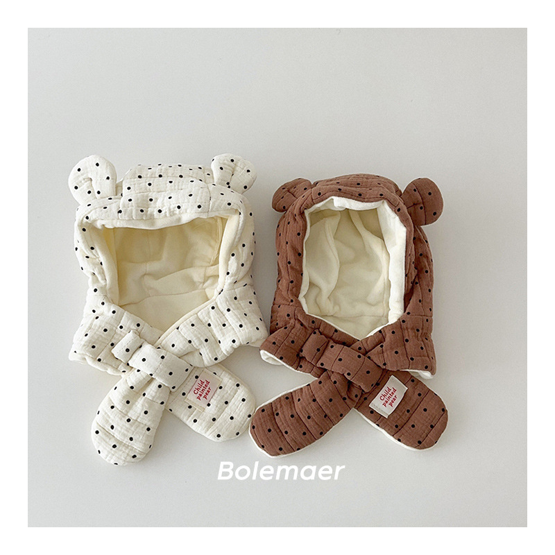 「2024」子供用★帽子/マフラー★耳カバー★防寒★キッズ★暖かい★3色