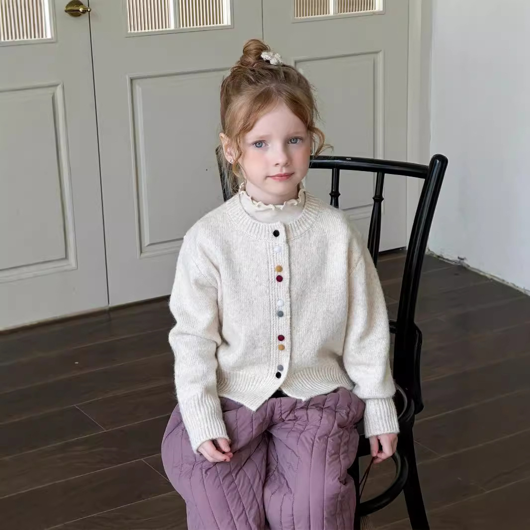 「2024」11月末再入荷★子供服★トップス★ニット★セーター★韓国風子供服★2色90cm〜150cm