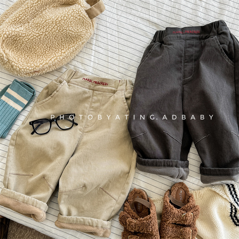 「2024」子供服★ズボン★ボトムス★韓国風子供服★2色80cm〜130cm