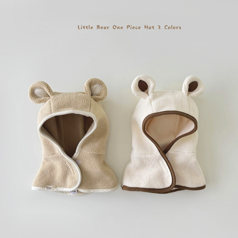 「2024」子供用★帽子★耳カバー★ネックウォーマー★防寒★キッズ★暖かい★2色