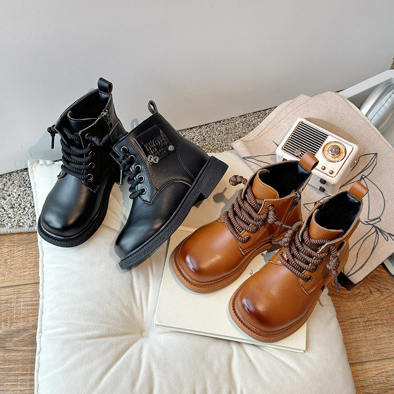 「2024」靴★子供靴★キッズ靴★シューズ★キッズ★ショートブーツ★2色26#〜36#