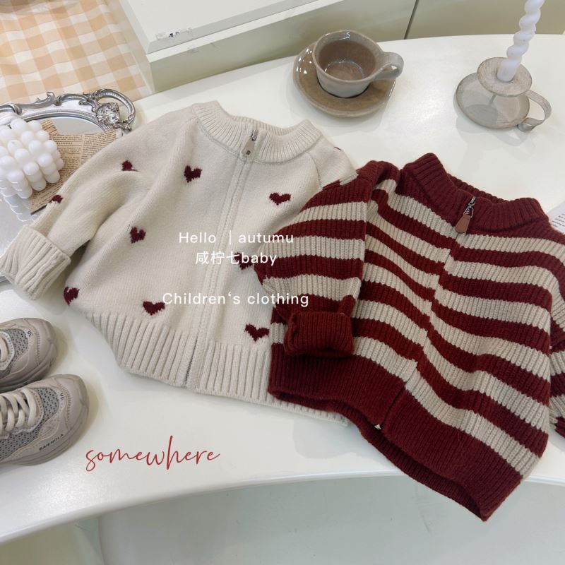 2024秋冬新品★子供服 　カーディガン★80〜130 2色