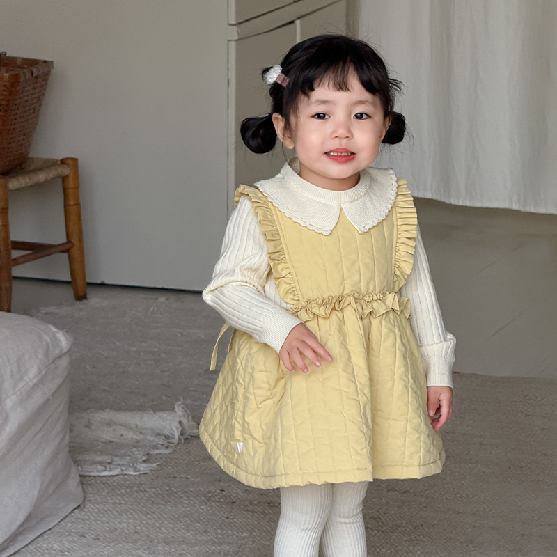 2024秋冬新品★子供服　ベストワンピース&セーター分けて★73CM〜100cm