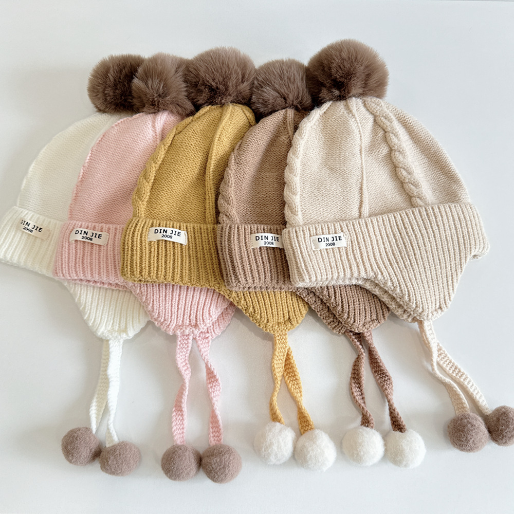 2024★防寒★キッズ帽子★ハット★キャップ★ 2色