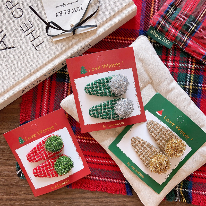 雑貨★子供用髪飾り　ヘアビン★アクセサリー★3色