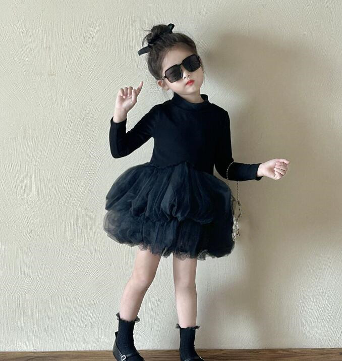 「2024」子供服★ワンピース★長袖★韓国風子供服★90cm〜140cm