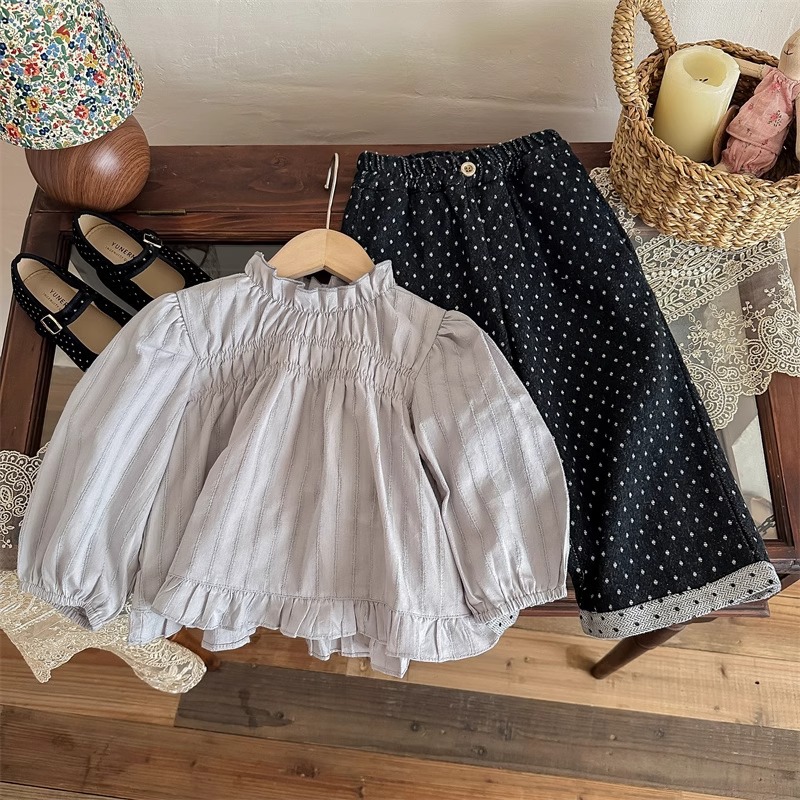 「2024」子供服★トップス+ズボン★セットアップ★韓国風子供服★80cm〜140cm