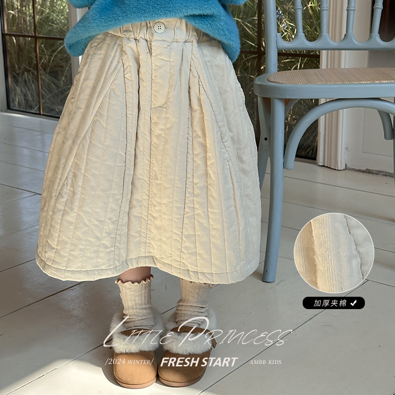 2024冬新入荷A★子供服　スカート★90cm〜160cm