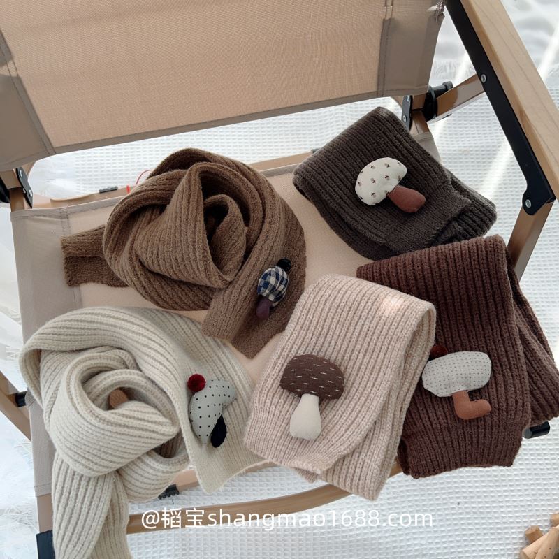 「2024」★子供用★マフラー★防寒★襟巻き★ネックウォーマー★キッズ★暖かい★5色