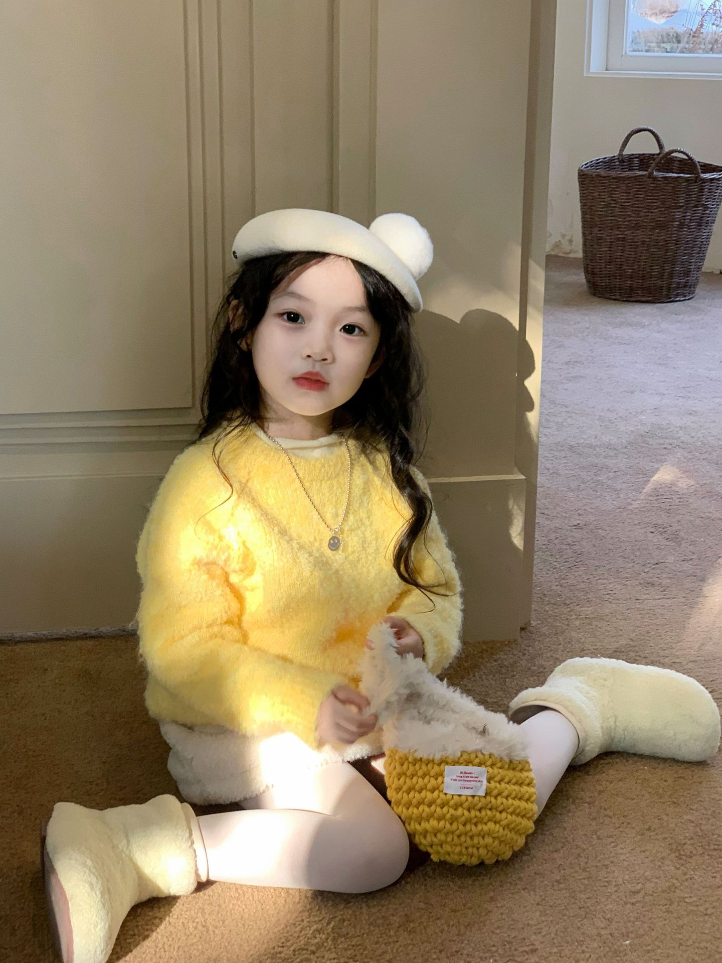 2024★秋冬新作★韓国風子供服★セーター★90cm〜140cm 2色