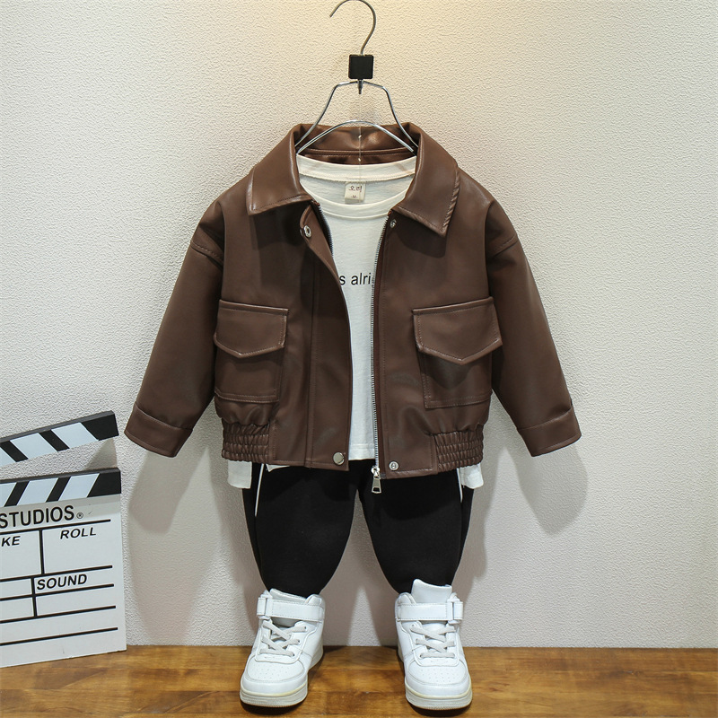 2024新品★子供服 　puコート★90cm〜140cm 2色