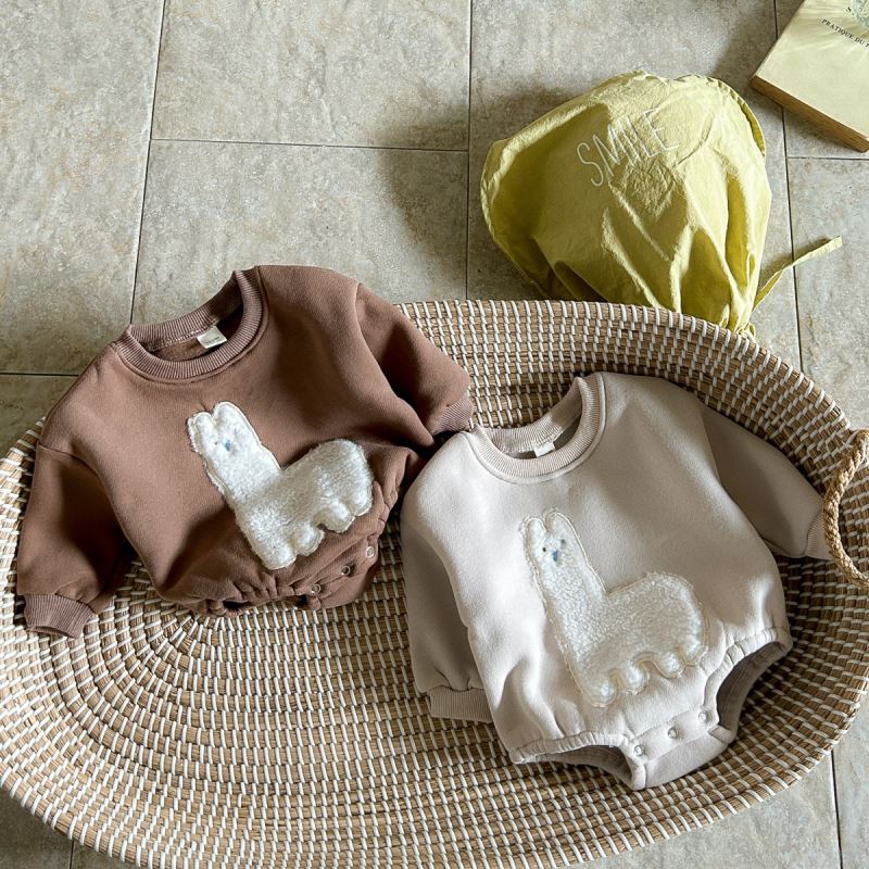 2024冬新入荷★ベビー服　ロンパース★1-3M〜12-18M 2色