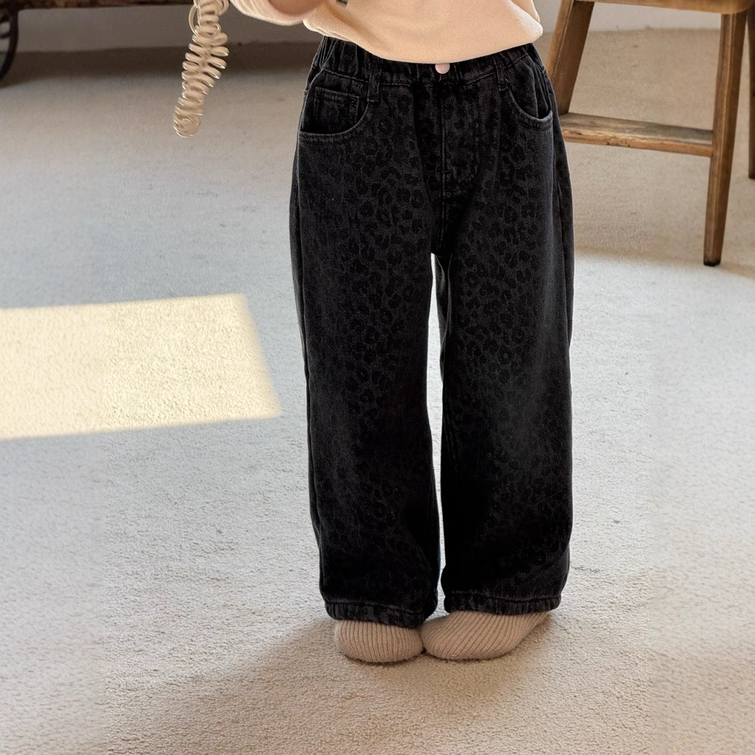 2024秋冬新品★子供服　ズボン   裏起毛★90cm〜150cm