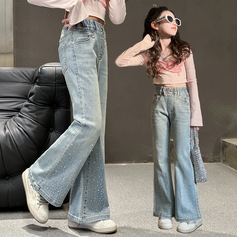 2024★秋冬新作★韓国風子供服★ジーンズ★120cm〜170cm