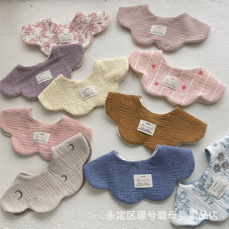 新登場★ベビー涎掛け★食事用★21色