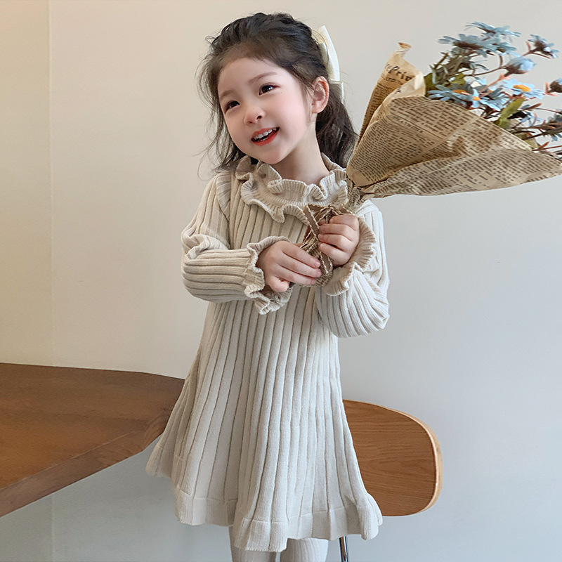2024新品★子供服　ニットワンピース★100cm〜140cm