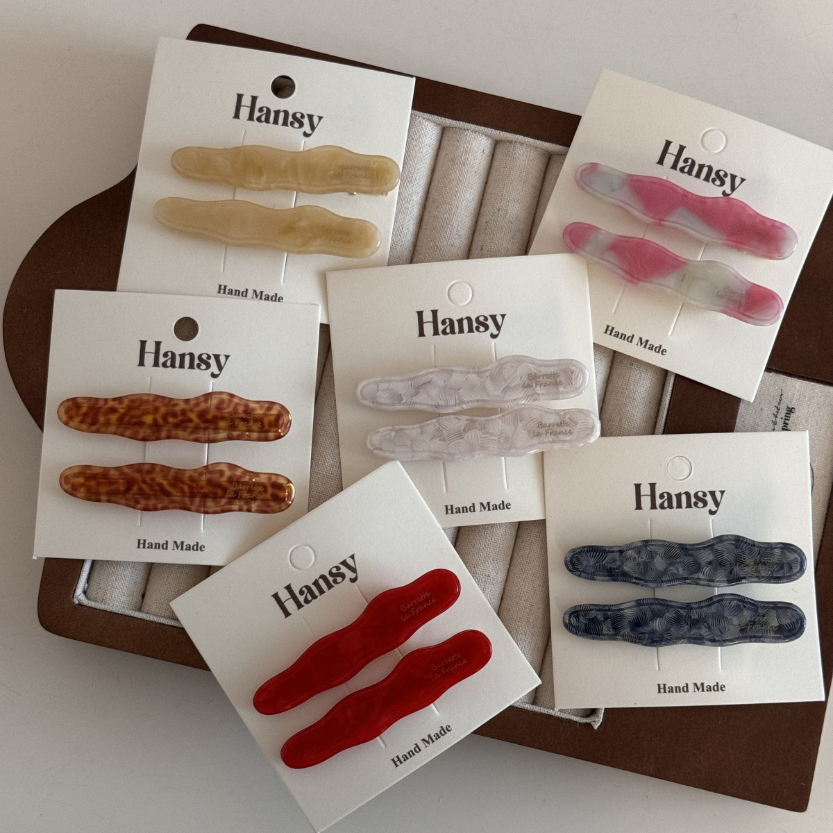 雑貨★髪飾り　ヘアビン★アクセサリー★6色