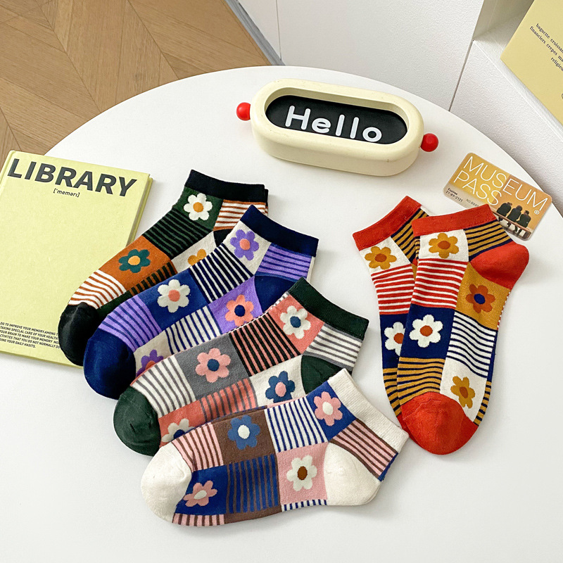 「2024」靴下★レディース★ソックス★大人用★女性用靴下★可愛い★5色