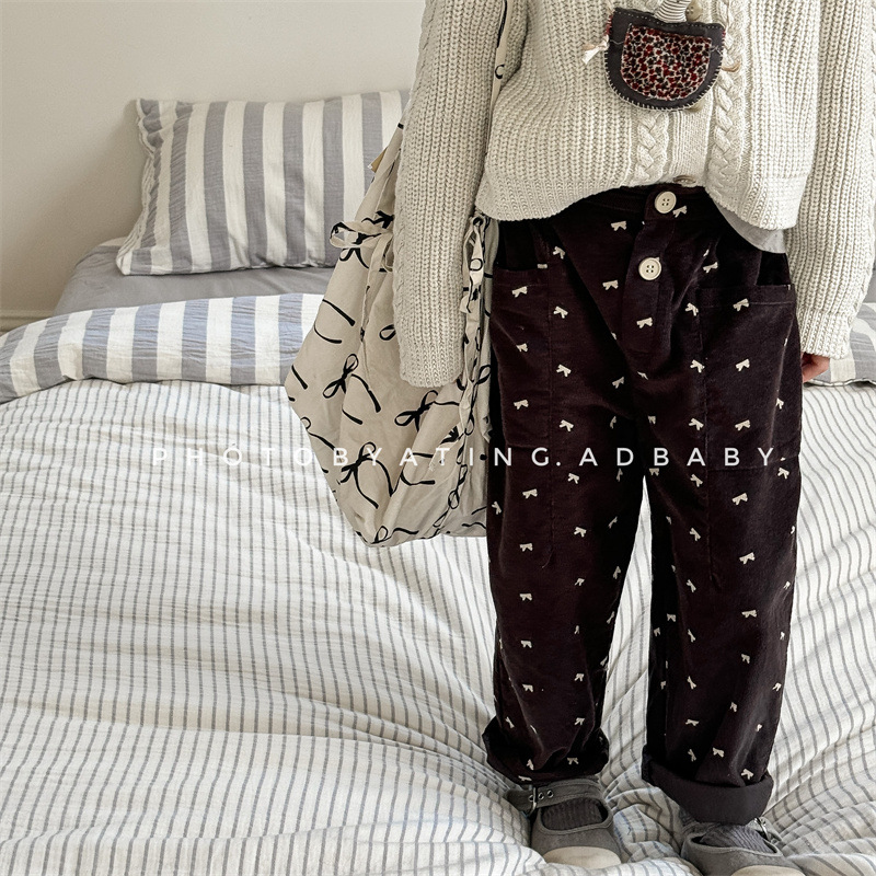 「2024」子供服★ズボン★ボトムス★韓国風子供服★2色80cm〜130cm