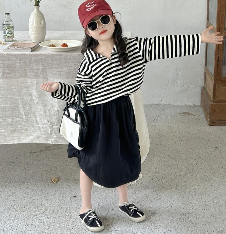 2025新品★子供服　トップス&スカート分けて★90cm〜140cm 2色
