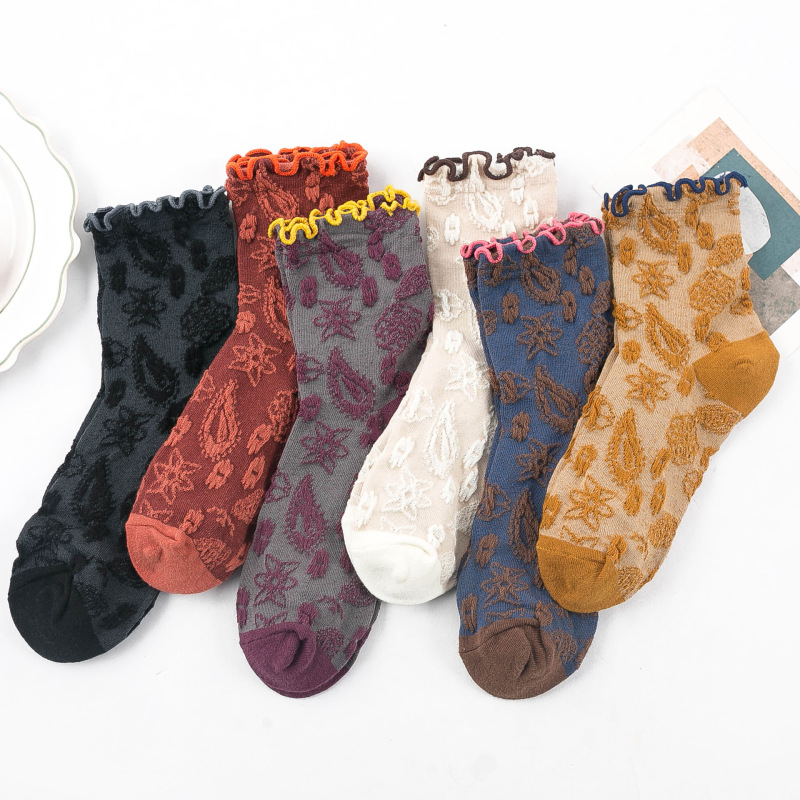 「2025」靴下★レディース★ソックス★大人用★女性用靴下★可愛い★6色