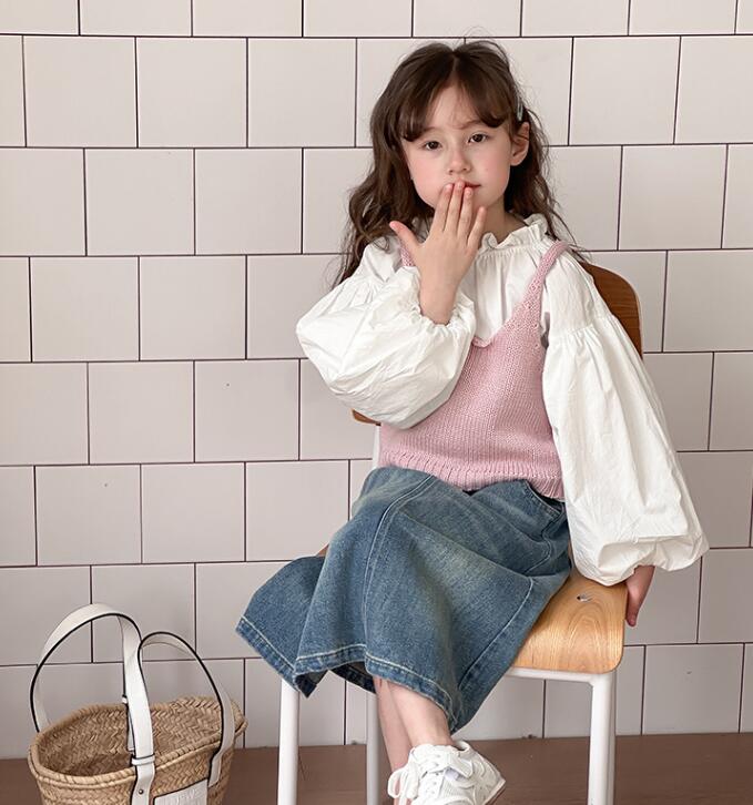 2025新作A★子供服　トップス&ニットベスト★90cm〜170cm