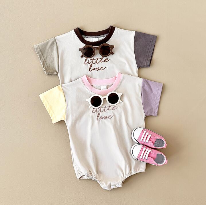 「2025」子供服★ロンパース★連体服★ベビー★韓国風子供服★2色1-3M〜12-18M