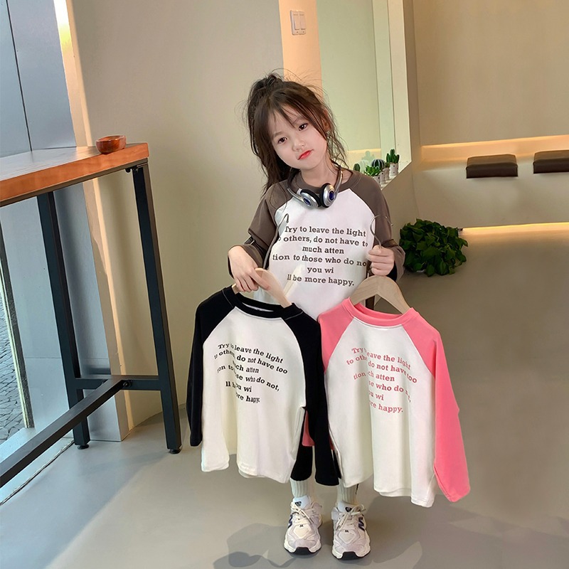 2025★春秋新作★韓国風子供服★トップス★90cm〜140cm 3色