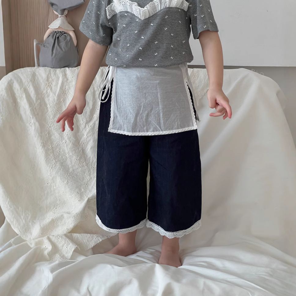 2025新入荷★子供服　ズボン+エプロン★90cm〜140cm