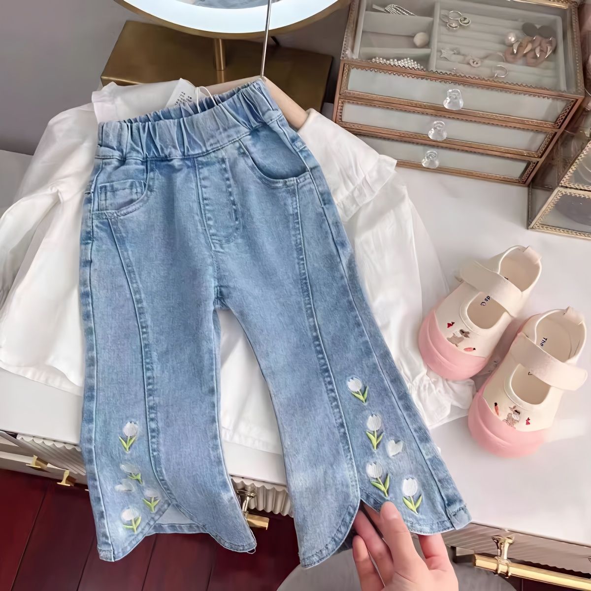 「2025」子供服★ズボン★ボトムス★ジーンズ★韓国風子供服★80cm〜140cm