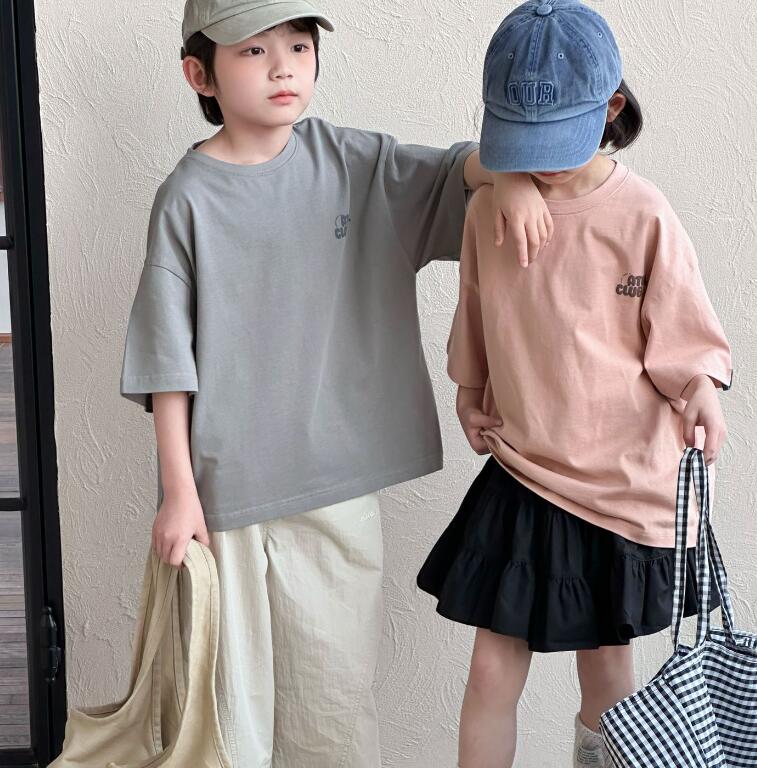 2025夏新作★子供服　トップス★90cm〜150cm 3色