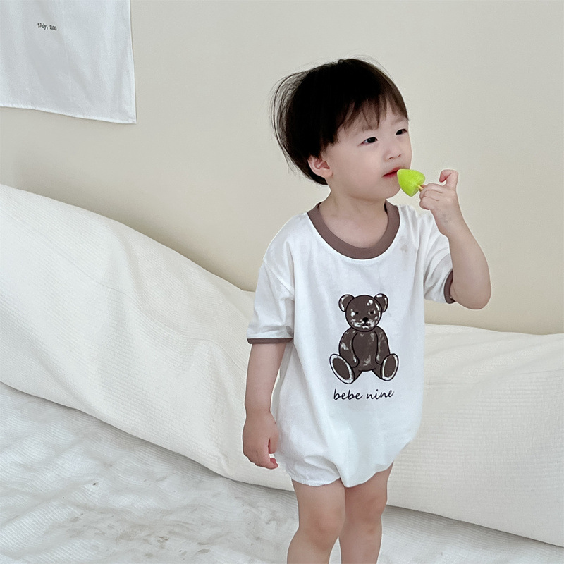 2025夏新入荷★ベビー服　ロンパース★66cm〜90cm 2色
