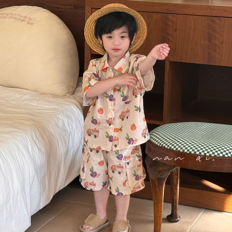 「2025」子供服★トップス+ズボン★セットアップ★韓国風子供服★8色90cm〜130cm